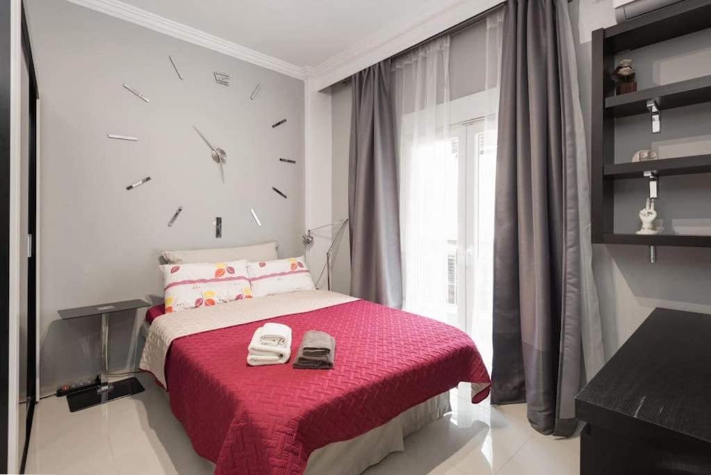 Modern Office Apartment.Wifi,2A/C,Luxury Fur/Tures Thessaloníki Ngoại thất bức ảnh